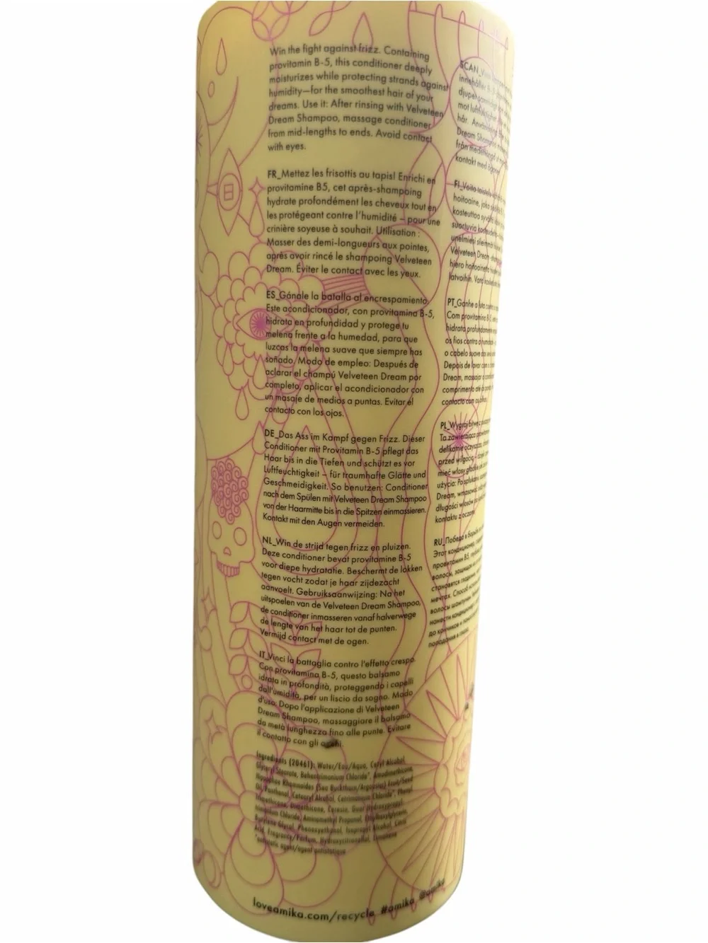 Amika Jumbo Velveteen Dream Conditioner Bundle Forget Frizz Shampoo & Kure Mask